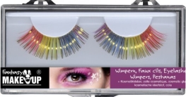 Wimpern-Set: zwei künstliche Wimpern mit Kosmetikkleber - 1