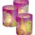 Windlichter: Papier-Windlichter, Sommer-Blume, 10 cm, 3er-Pack - 1