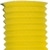 Zuglaterne: 25 cm, gelb, mit Kerzenhalter - 1